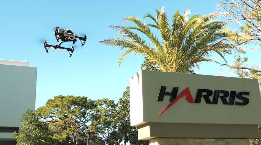 哈里斯通讯公司帮助研发美国首个无人机bvlos网络